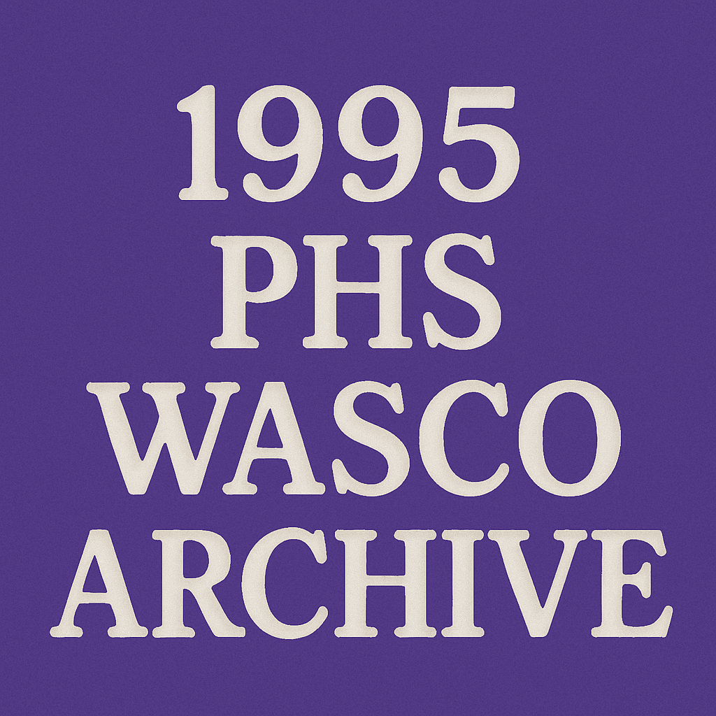 1995 PHS Wasco Archive
