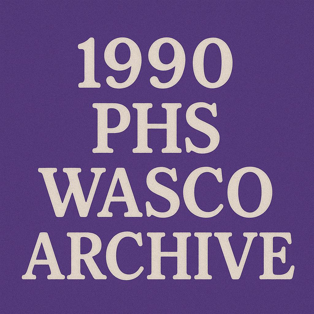 1990 PHS Wasco Archive