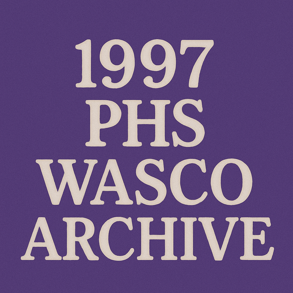 1997 PHS Wasco Archive