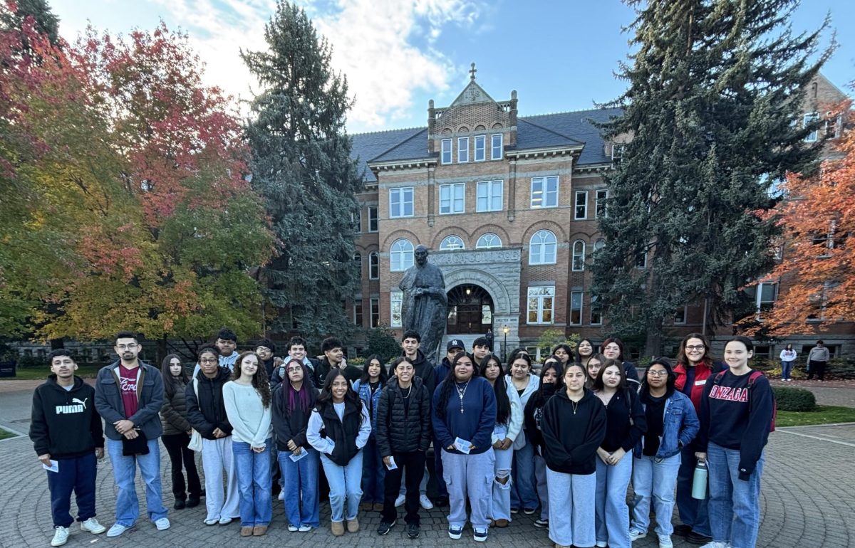 Gear Up on a campus visit to Gonzaga University 