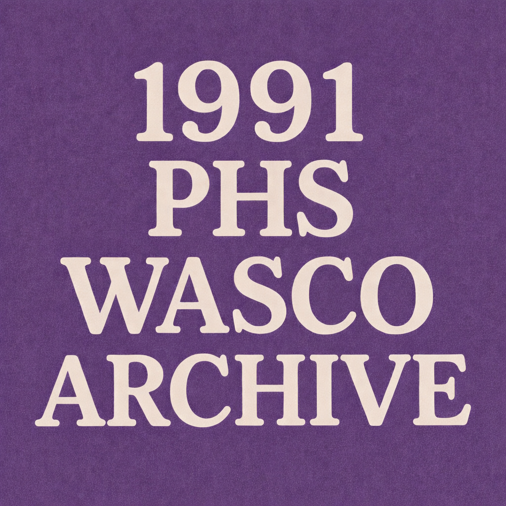 1991 PHS Wasco Archive